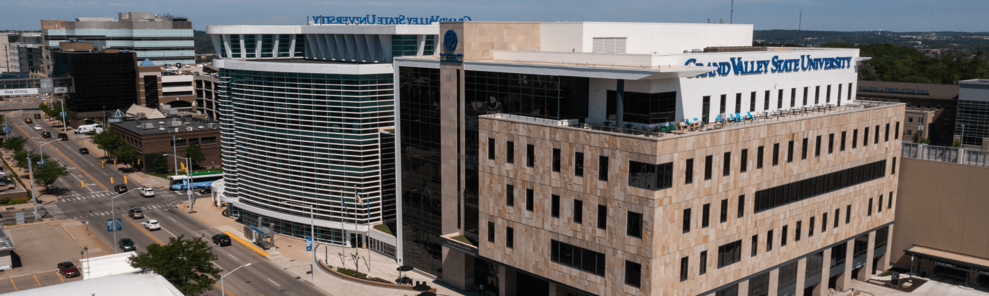 GVSU Health Campus on Grand Rapids' Health Hill.